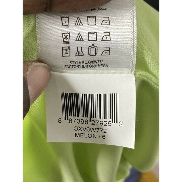 NWT BCBGeneration‎ Womens 6 Melon One Shoulder Ruff - Picture 8 of 8